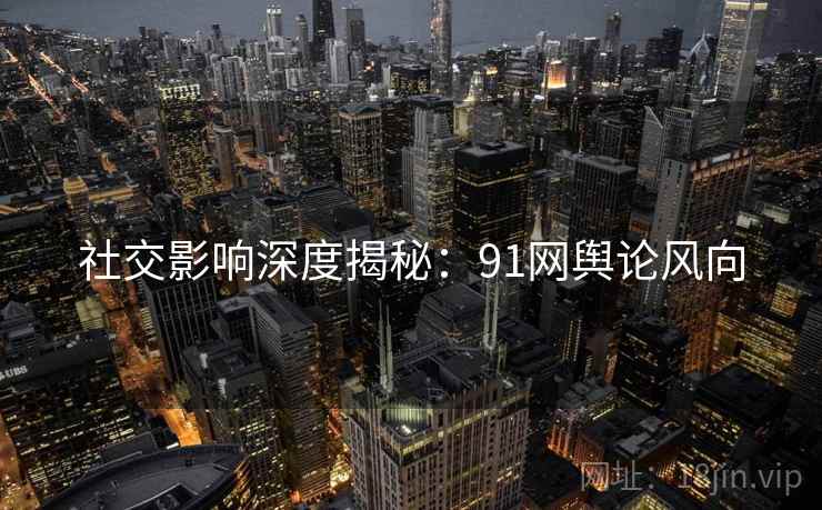 社交影响深度揭秘：91网舆论风向