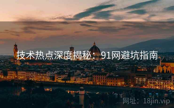 技术热点深度揭秘：91网避坑指南